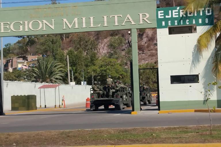 Se registra movimiento militar y de Gobierno ante posible llegada de Claudia Sheinbaum a Mazatlán