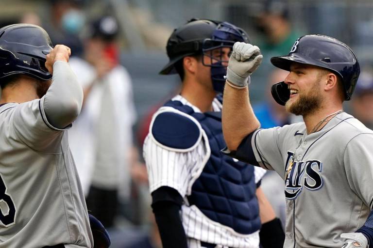 Yarbrough cubre la ruta y Rays truenan a Yanquis