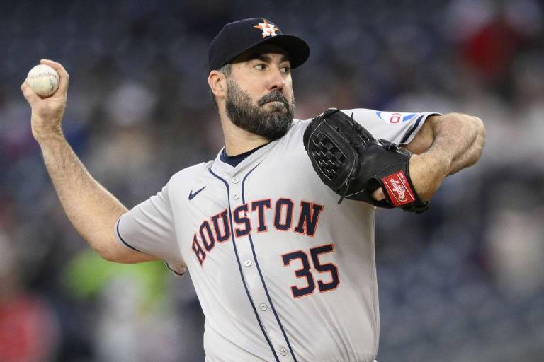 Verlander somete a los Nacionales en regreso estelar con Astros