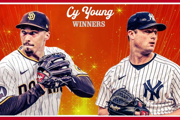Blake Snell y Gerrit Cole son los Cy Youngs del 2023 en las mayores
