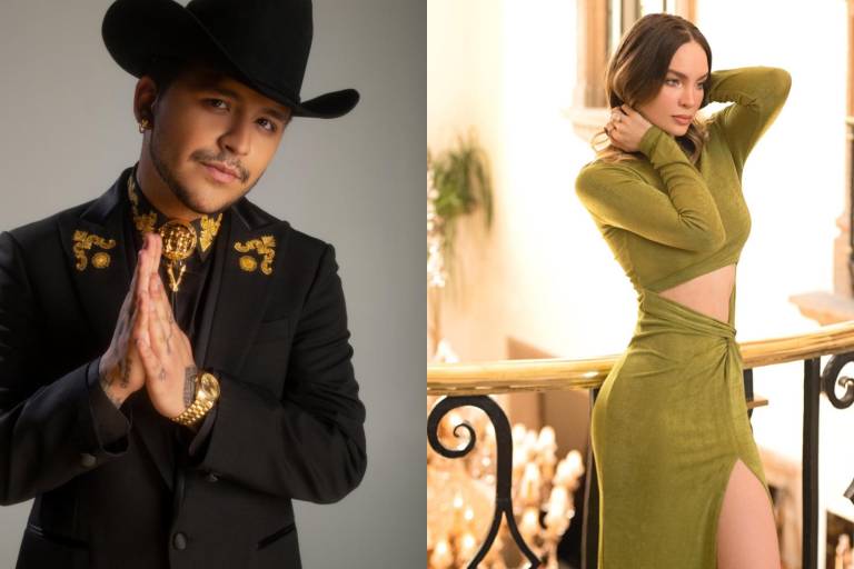 Christian Nodal se cubre tatuaje con el nombre de Belinda