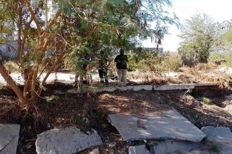 Hallan a hombre asesinado a espaldas de Colinas del Bosque, en Culiacán