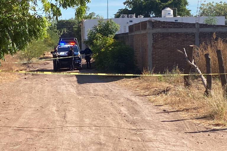 Hallan a un hombre asesinado en un terreno baldío de la Colonia Santa Rosa, en Culiacán