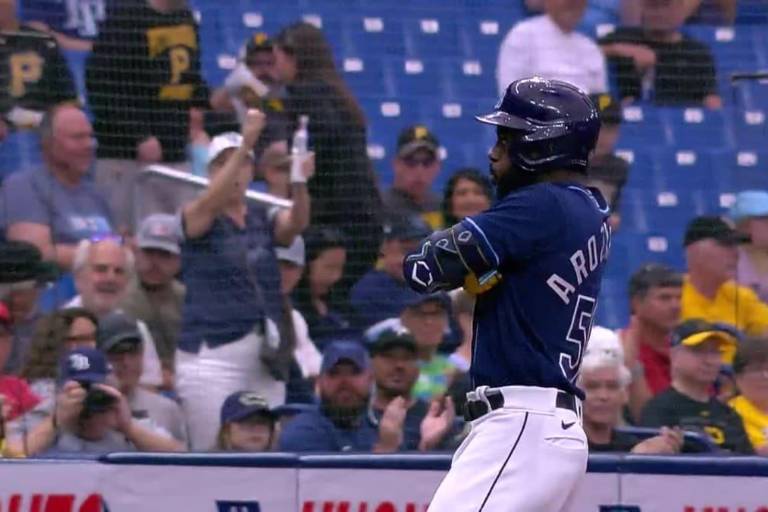 Randy Arozarena conduce con jonrón a la victoria de Rays
