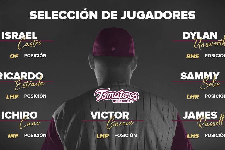 Tomateros de Culiacán fortalece su róster en el Draft de la LMP