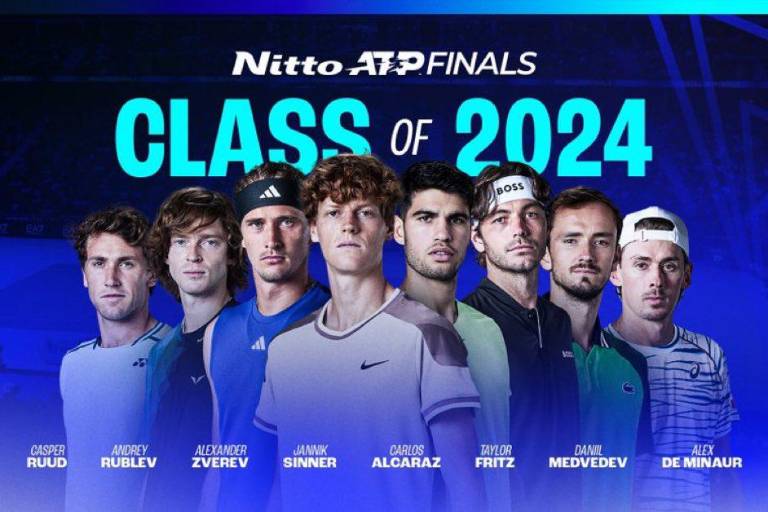 Finales ATP de tenis 2024: Carlos Alcaraz evita a Jannik Sinner