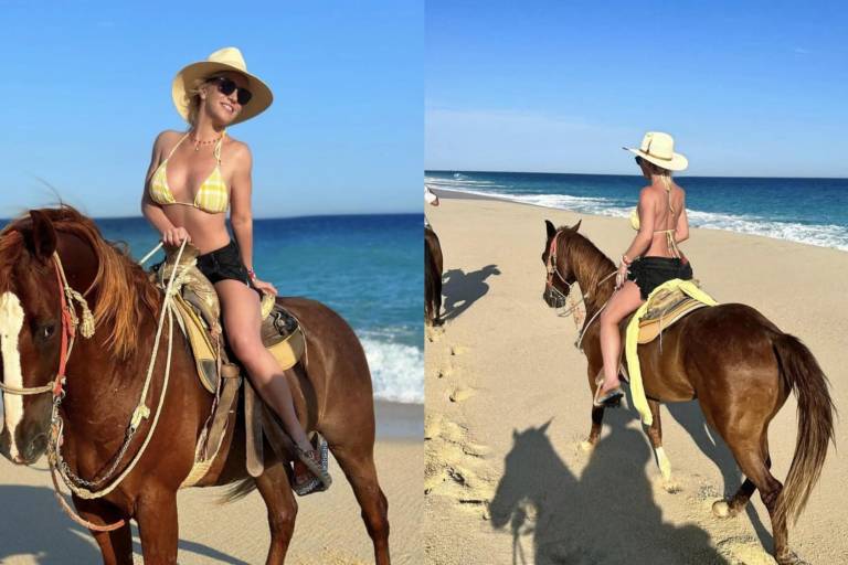 Disfruta Britney Spears de vacaciones en México