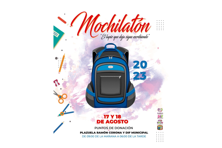 Preparan el arranque del Mochilatón 2023 en Escuinapa