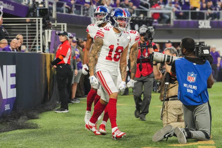 Giants sorprende a Vikings y avanza a la Ronda Divisional
