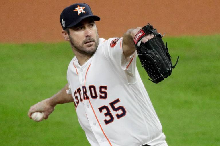 Justin Verlander pacta por un año con los Astros de Houston