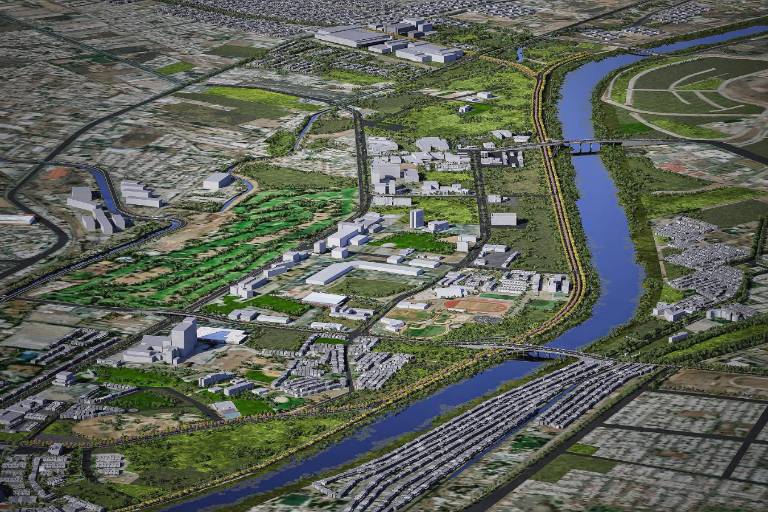Este es el proyecto del malecón margen izquierdo en Culiacán
