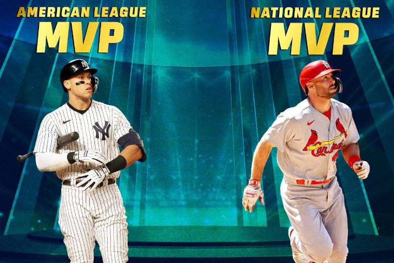 Aaron Judge y Paul Goldschmidt fueron elegidos los Jugadores Más Valiosos de Grandes Ligas
