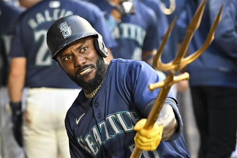 Randy Arozarena se gozó su jonronazo ante los Rays