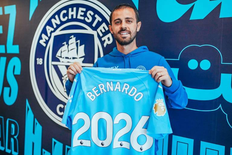 Bernardo Silva amplía su contrato con el Manchester City hasta 2026