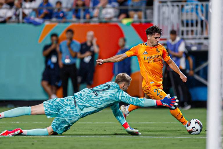Vinícius sonríe y el Madrid se va de Estados Unidos con victoria