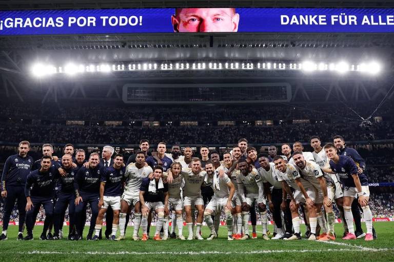 Toni Kroos se despide del Santiago Bernabéu