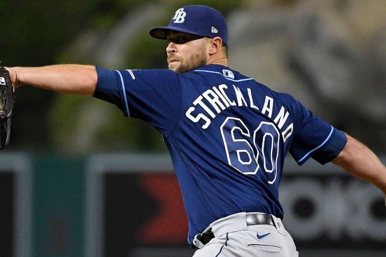 Hunter Strickland cambiado de Rays a Angelinos