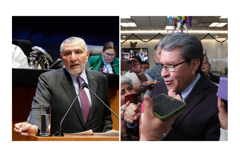 Adán Augusto López y Ricardo Monreal chocan por presupuesto al Senado