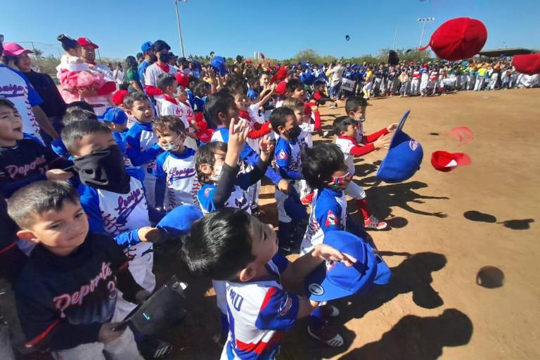 Inauguran la edición 42 de la Liga de Beisbol Infantil y Juvenil Quintero Castañeda