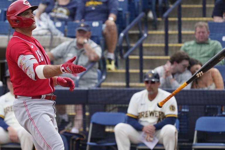 Joey Votto empezará la temporada en la lista de lesionados de los Rojos