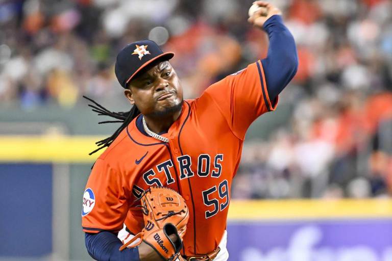 Astros pintan de blanco a Dodgers con una joya de Framber