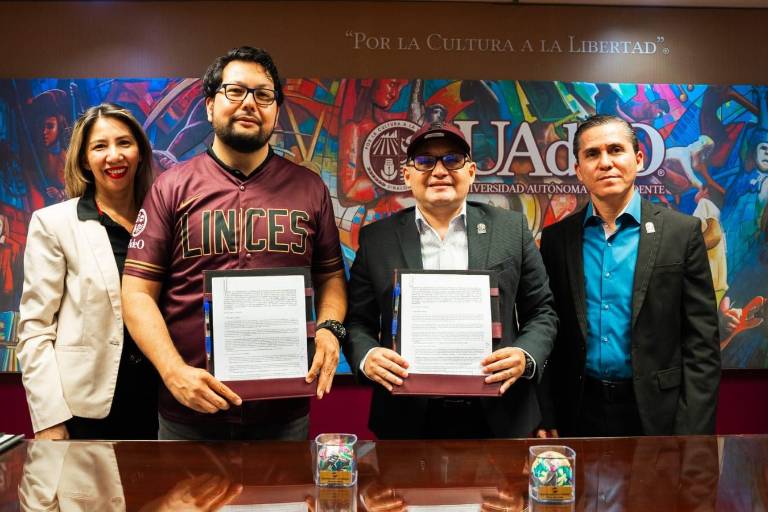 Tomateros de Culiacán y UAdeO refrendan convenio de colaboración