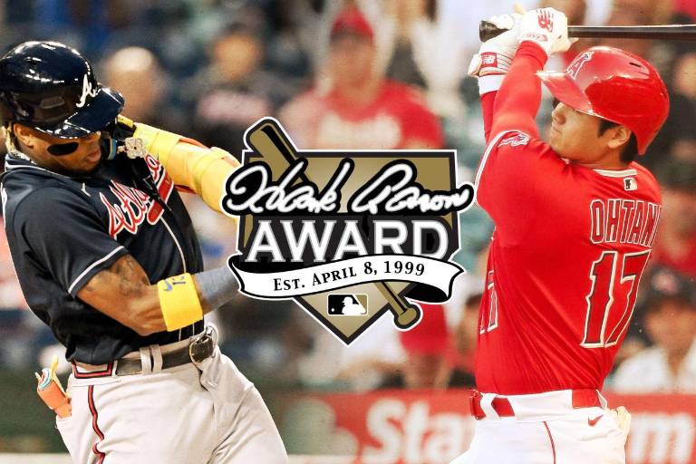Ohtani y Acuña Jr. son los ganadores del Premio Hank Aaron