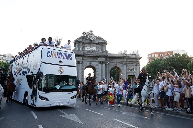 Real Madrid ofrece sus campeonatos a su afición