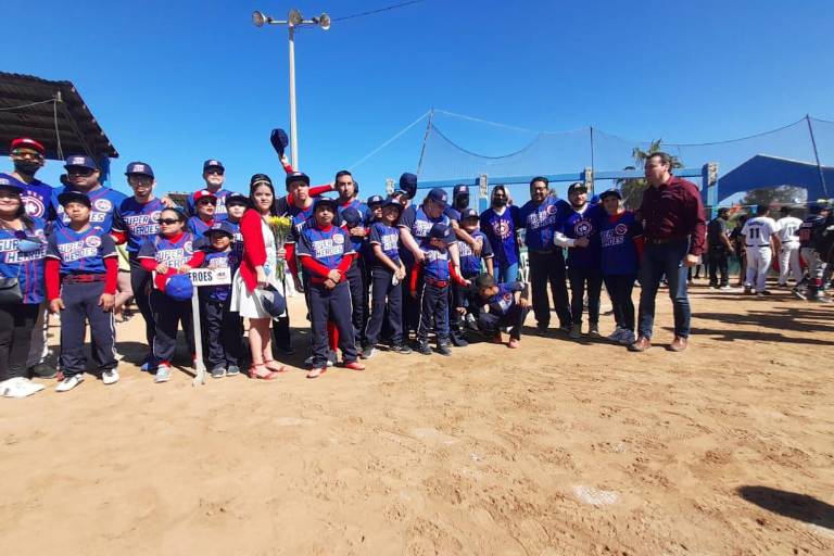 Inauguran la edición 42 de la Liga de Beisbol Infantil y Juvenil Quintero Castañeda