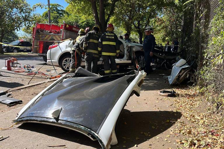 Muere un joven y otros tres quedan heridos tras accidente vial por el Malecón Nuevo de Culiacán