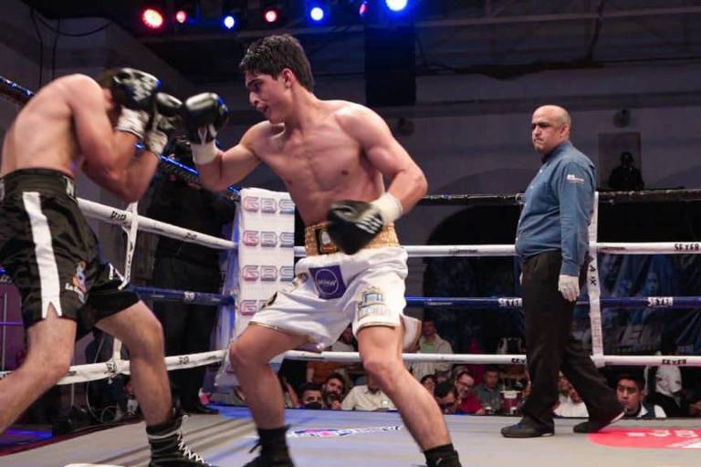 Todo listo para la función Leones en el Ring