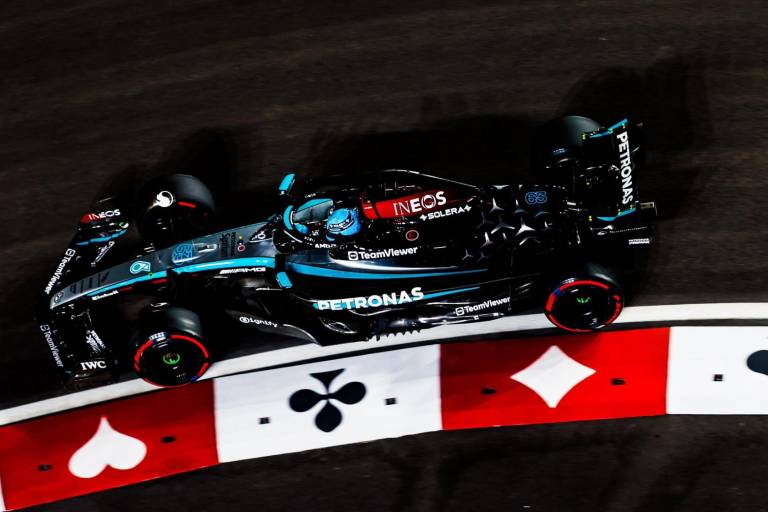 Lewis Hamilton lidera las Prácticas Libres 2 del Gran Premio de Las Vegas