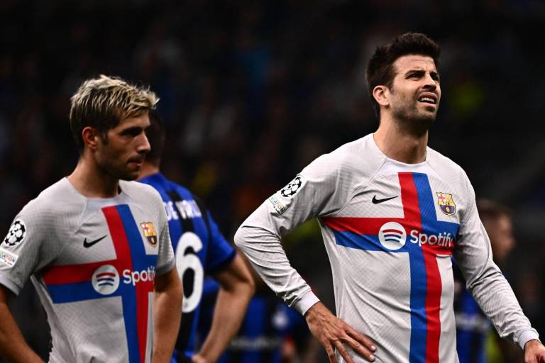 Barcelona sufre ante Inter su segunda derrota en la Champions