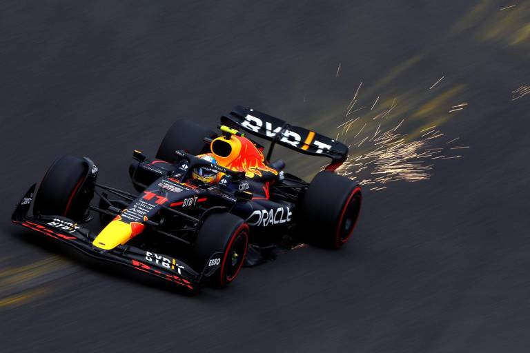 Checo Pérez arrancará segundo en Gran Premio de Bélgica