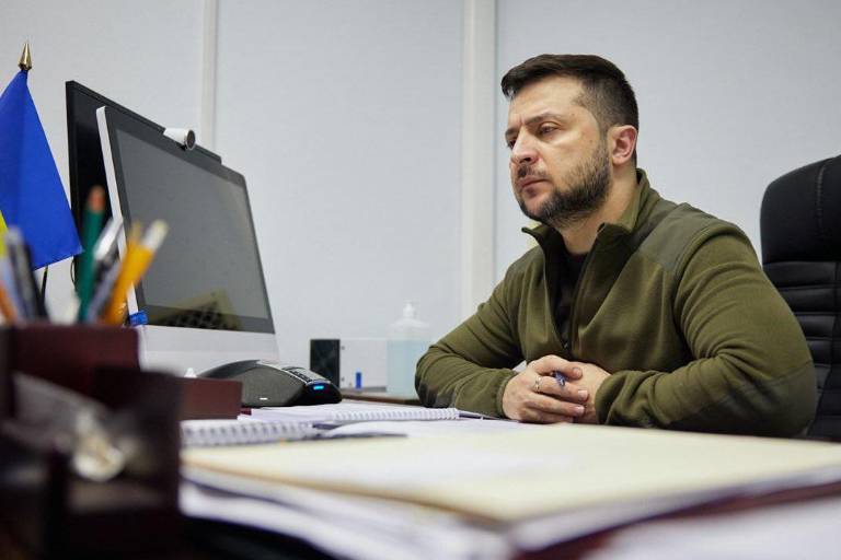 Objetivo de Ucrania es que Rusia se retire a donde estaba antes de invasión: Zelenski