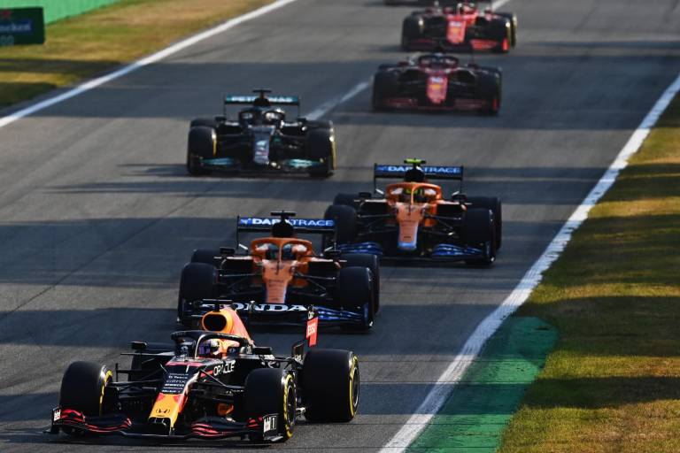 Checo Pérez largará octavo en el Gran Premio de Italia