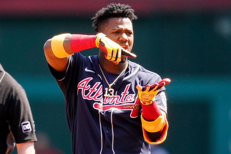 Acuña lleva a Bravos de Atlanta a primer triunfo del 2021