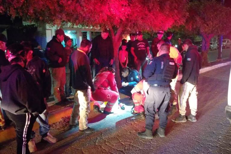 Accidente entre motocicletas deja a joven lesionada en Escuinapa