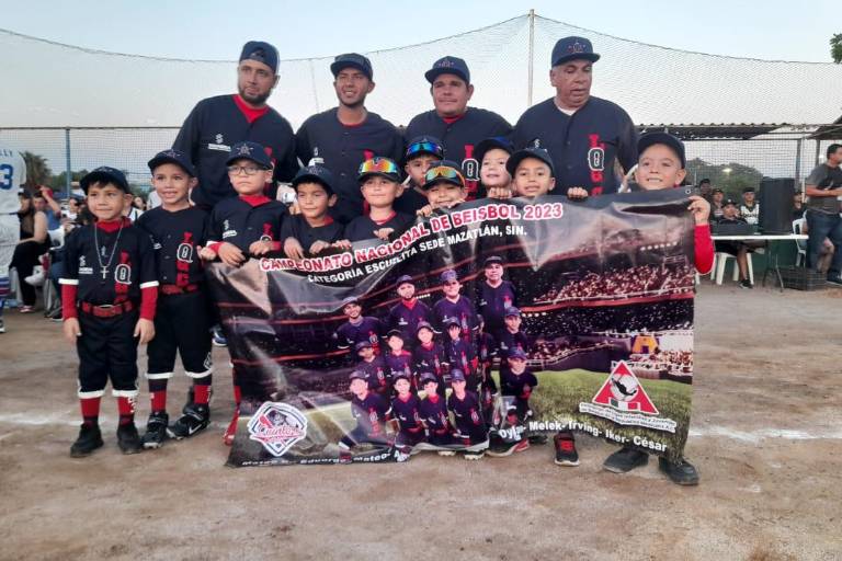 Llega el primer triunfo de Liga Quintero en Nacional Escuelita