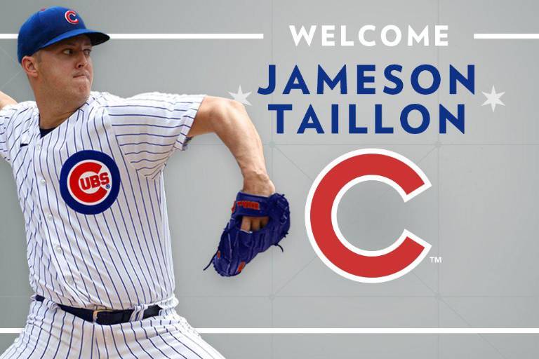Cachorros de Chicago oficializa pacto con el pítcher Jameson Taillon