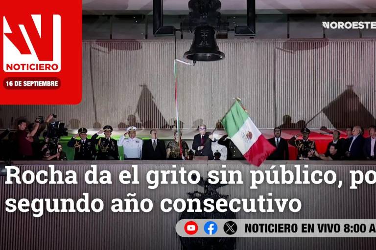 Este martes, en Noticiero Noroeste: Rocha da el grito sin público, por segundo año consecutivo