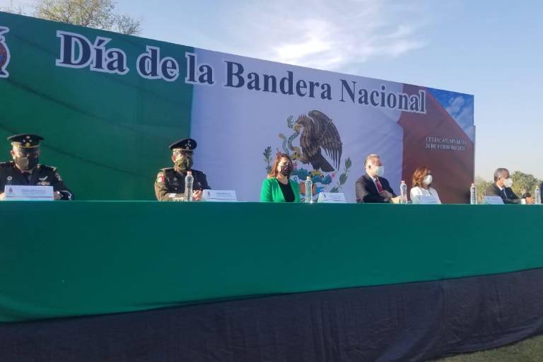 Conmemoran Día de la Bandera con ceremonia cívica en Culiacán