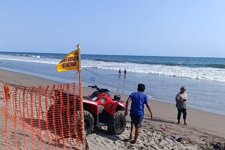 Protección Civil alerta sobre corrientes de retorno en playa Las Cabras