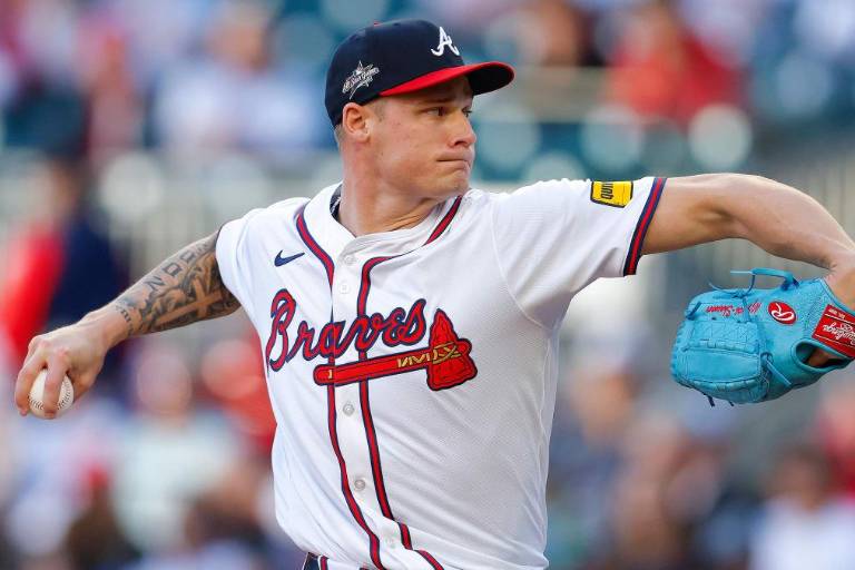 Smith-Shawver coquetea con un sin hit y Bravos blanquean a Rojos