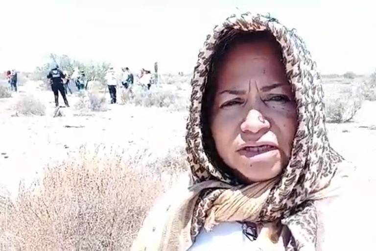 Madre buscadora de Sonora, halla restos que podrían ser de su hijo desaparecido desde 2019