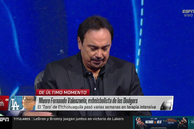 Hugo Sánchez llora la muerte de Fernando Valenzuela (VIDEO)