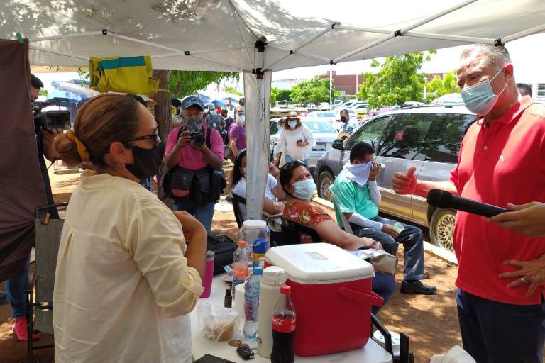 Reconoce Quirino falta de medicamento para pacientes con Covid en Sinaloa