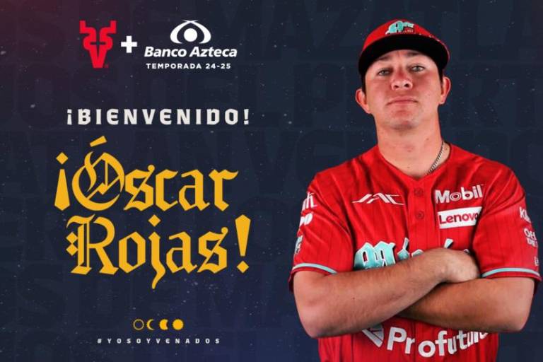 Venados de Mazatlán adquiere a relevista Óscar Rojas