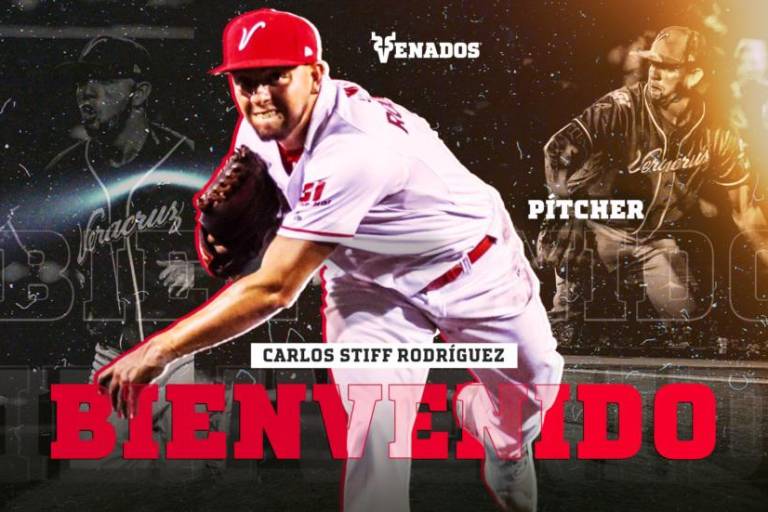 Venados de Mazatlán agrega talento a su pitcheo con Carlos Stiff Rodríguez