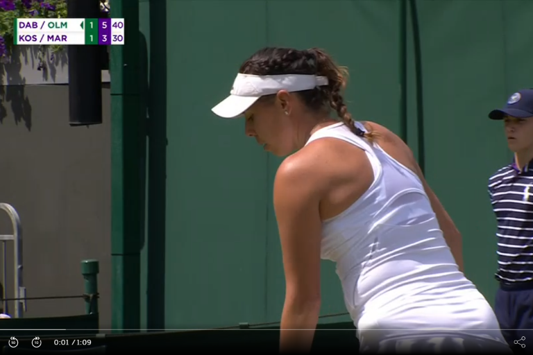 Mazatleca Giuliana Olmos avanza a la tercera ronda de Wimbledon